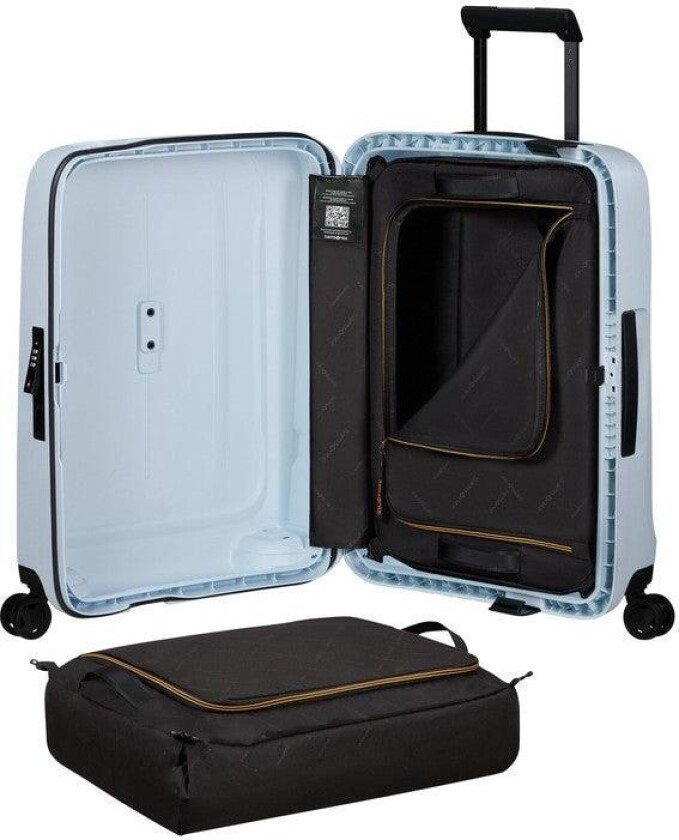 ESSENS™ hard Kabin koffert 55 cm 4 hjul Glacier