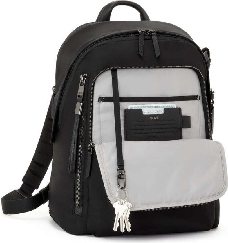Voyageur Halsey Backpack Black/Gunmetal