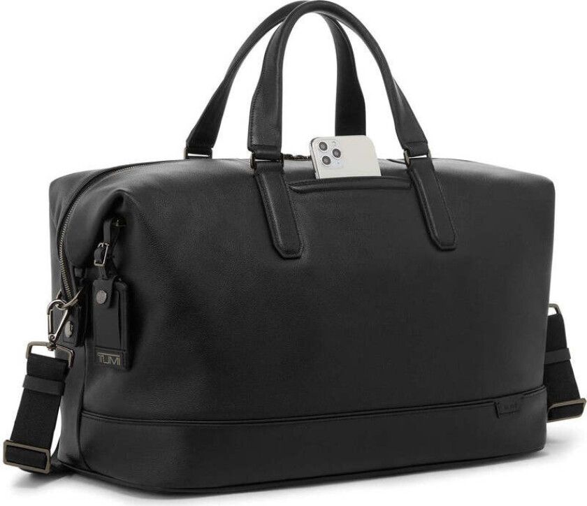 Harrison Nelson Duffel i skinn Black