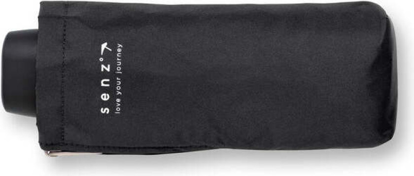 paraply mini foldable Pure Black