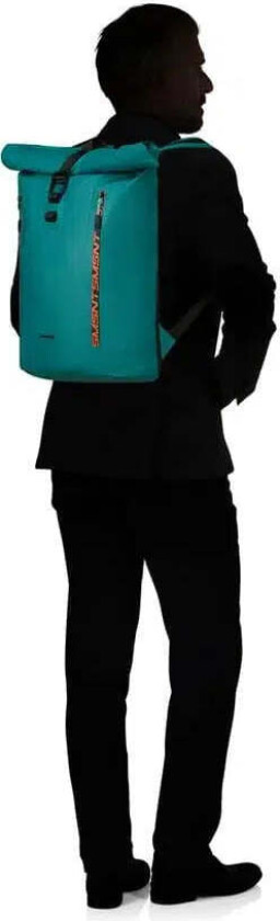 Coatify Biz Rolltop Ryggsekk Northern Blue/Orange