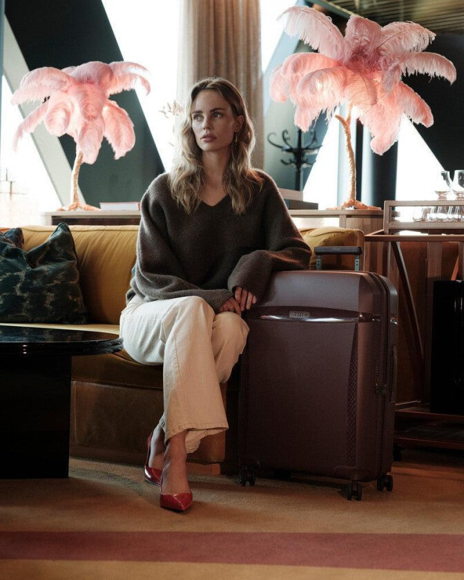 Zeleste Sett med harde trillekofferter 55+66+76 cm DecadentWINE