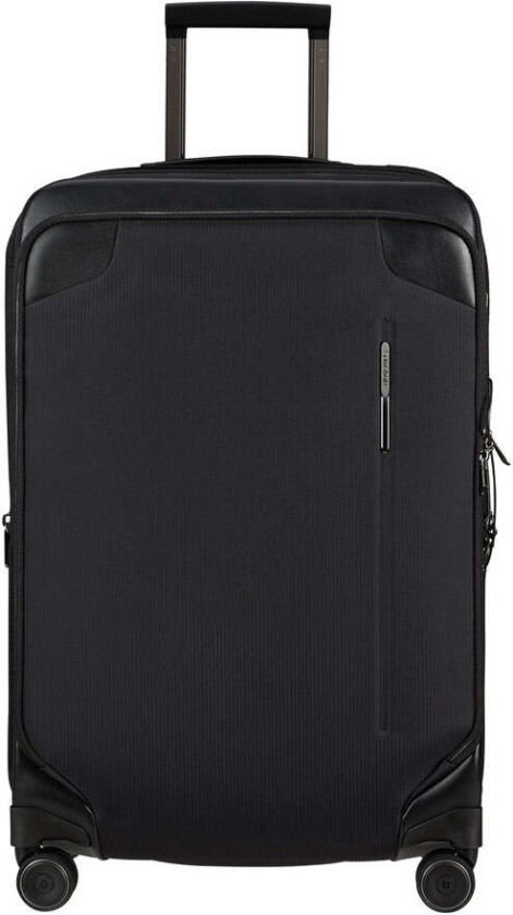 Splendix medium utvidbar koffert med 4 hjul 67 cm Black