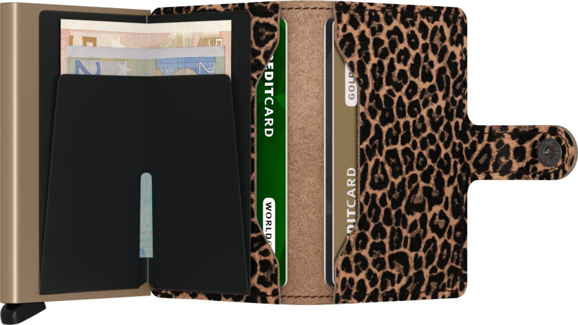 Miniwallet Leo Beige