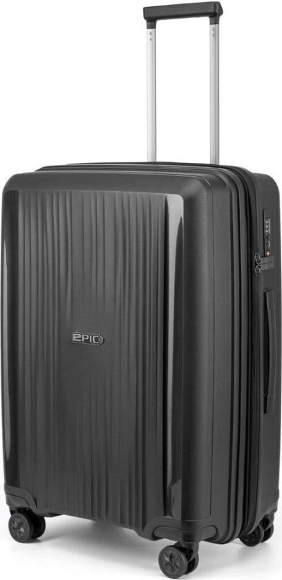 Anthem koffertsett med harde utvidbare trillekofferter 55+66+75 VoidBlack