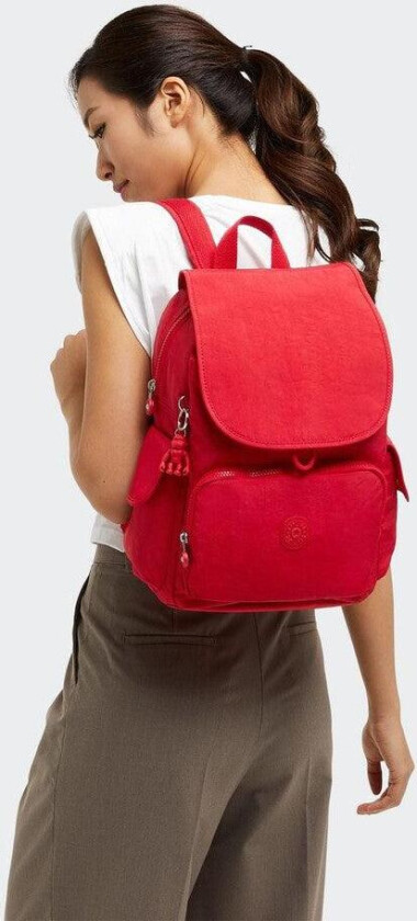 City Pack medium ryggsekk Red Rouge