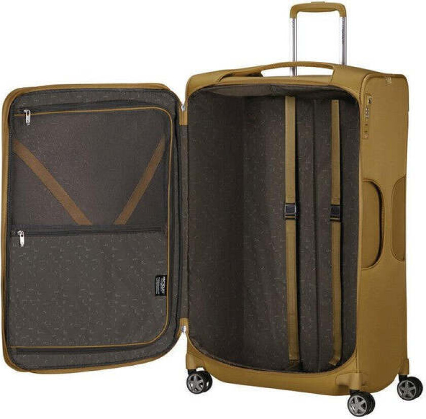 D'Lite lett myk utvidbar medium koffert 71 cm Mustard Yellow