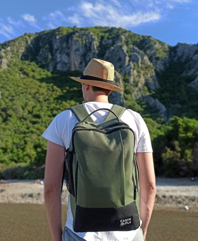 Bellanca Ryanair 40x25x20 cm PC-sekk 15" Grønn