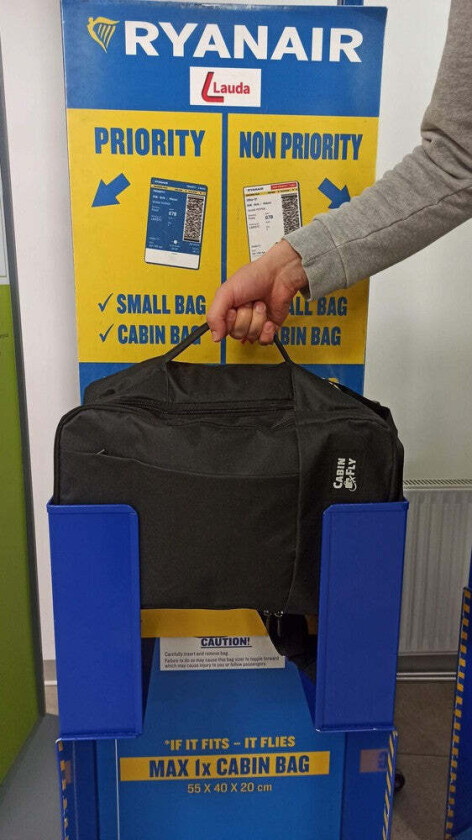 Bellanca Ryanair 40x25x20 cm PC-sekk 15" Svart