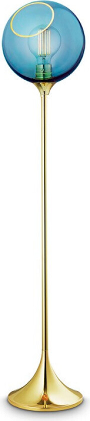 - Ballroom Gulvlampe Blue Sky/Gold