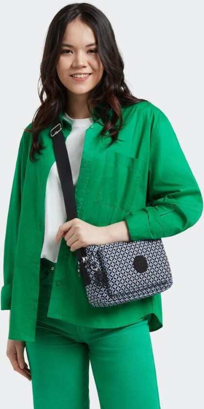 Abanu Medium Crossbody-veske Blackish Tile