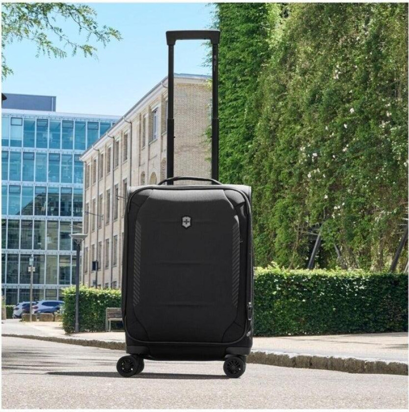 Crosslight Global Softside Carry-On Kabin Koffert 2,9 kg 39 liter Svart