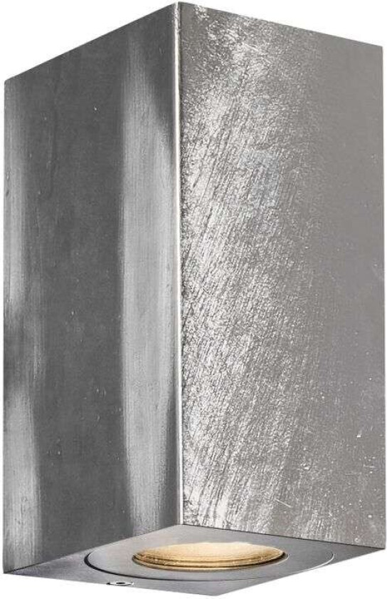 - Canto Maxi Kubi 2 Vegglampe Galvanised
