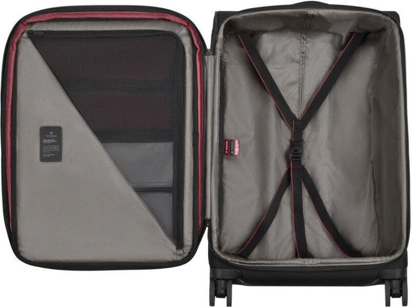 Crosslight Medium utvidbar Koffert 78 liter Svart