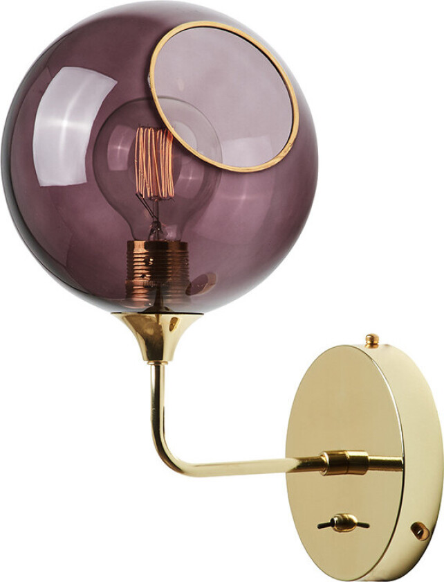- Ballroom The Wall Vegglampe 37cm Purple