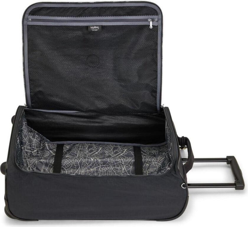 Teagan C kabin dufflebag med 2 hjul Black Noir