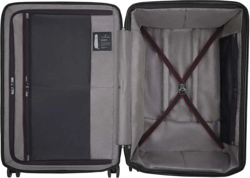 Spectra 3.0 utvidbar Stor koffert 143 liter Black