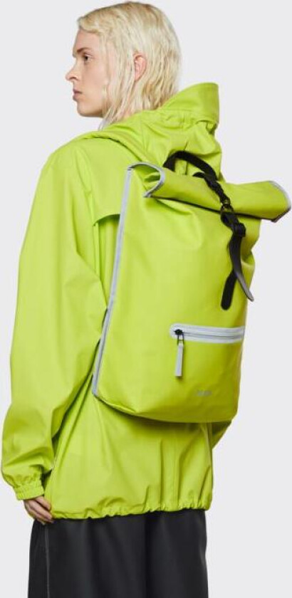 ROLLTOP RUCKSACK  Reflective Digital Lime