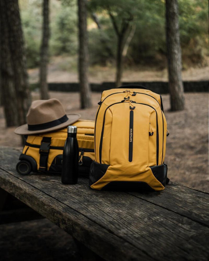 ECODIVER Laptop Backpack L 17,3" Yellow