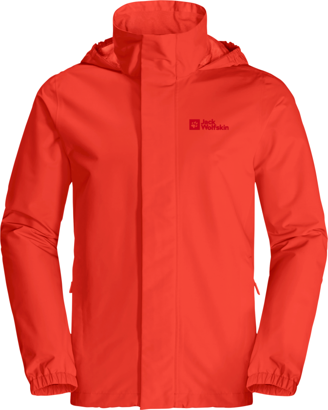 Men's Stormy Point 2-Layer Jacket S, Strong Red