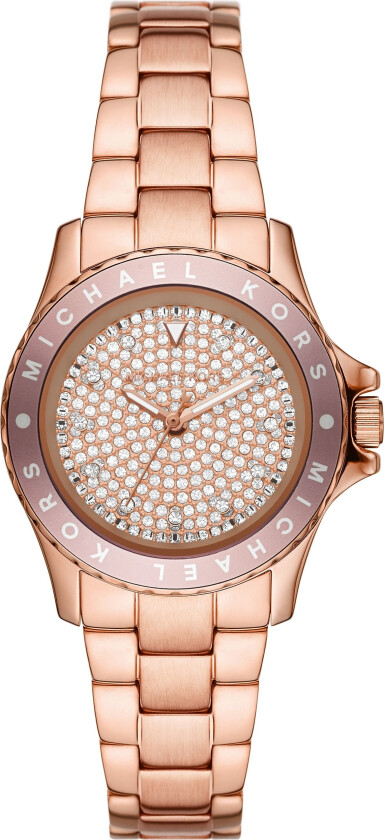 Dameklokke MK6956 Kenly Rosegullfarget/Rose-gulltonet