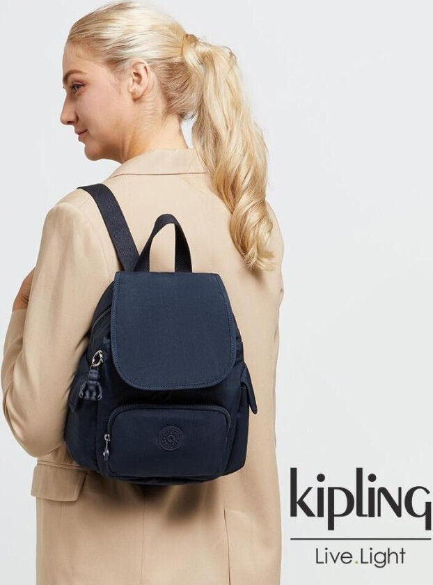 City Pack S liten ryggsekk Blue Bleu