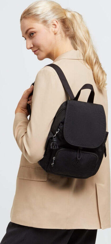 City Pack S liten ryggsekk Black Noir
