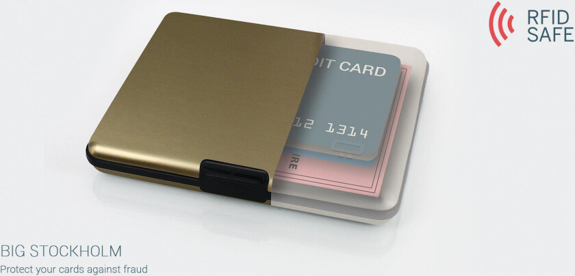 BIG Stockholm Aluminium Wallet Purple