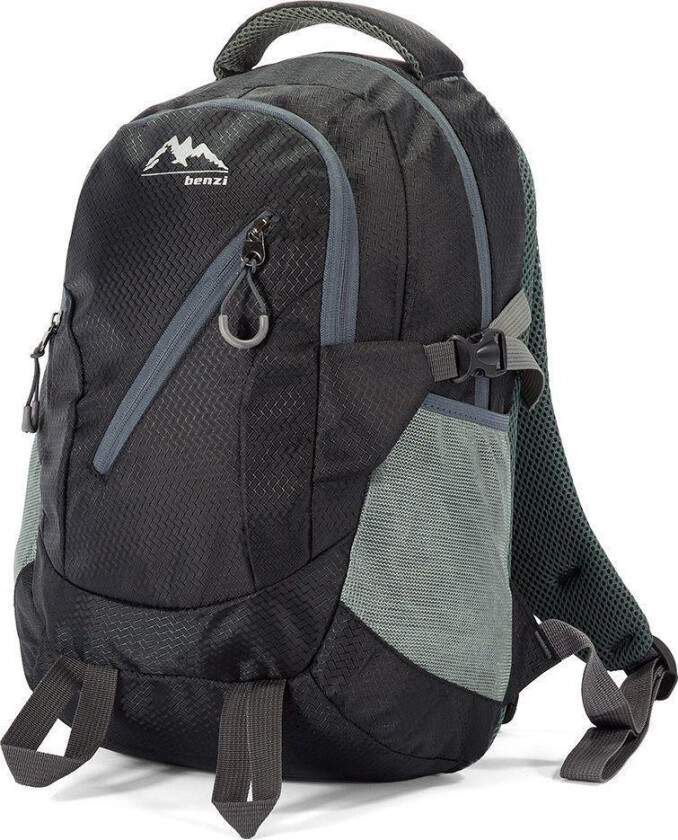 Svart liten lett Benzi Adventure tursekk 22 liter