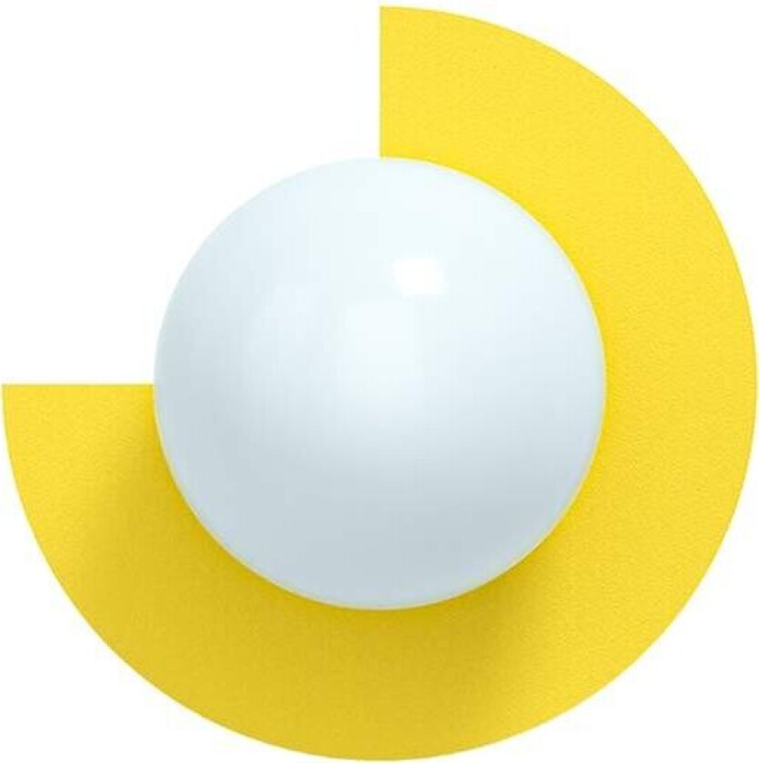 - Candy Big Circle 270 L Vegglampe Sunshine Yellow
