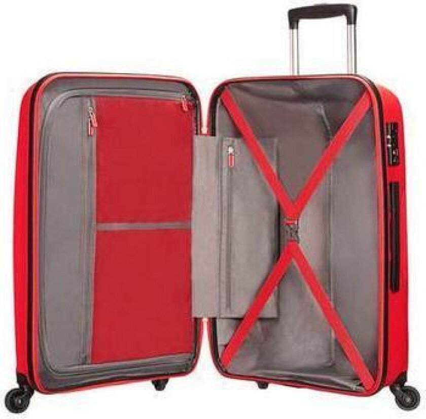 Bon Air hard medium 66 cm koffert Rød