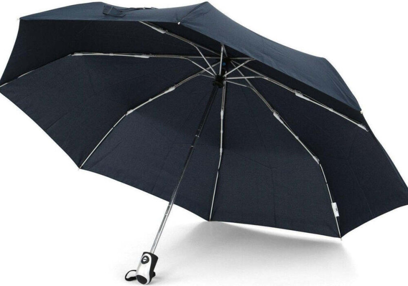 vindsikker paraply med automatisk åpning og lukking Marineblå