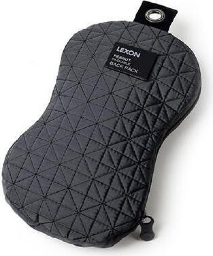 Lexon Peanut Collection sammenleggbar sekk Svart