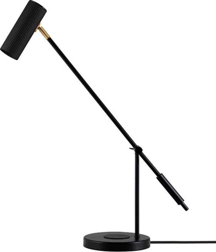 - Hubble Read Bordlampe w/Wireless Charging Black