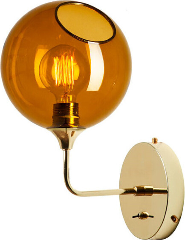 - Ballroom The Wall Vegglampe 37cm Amber