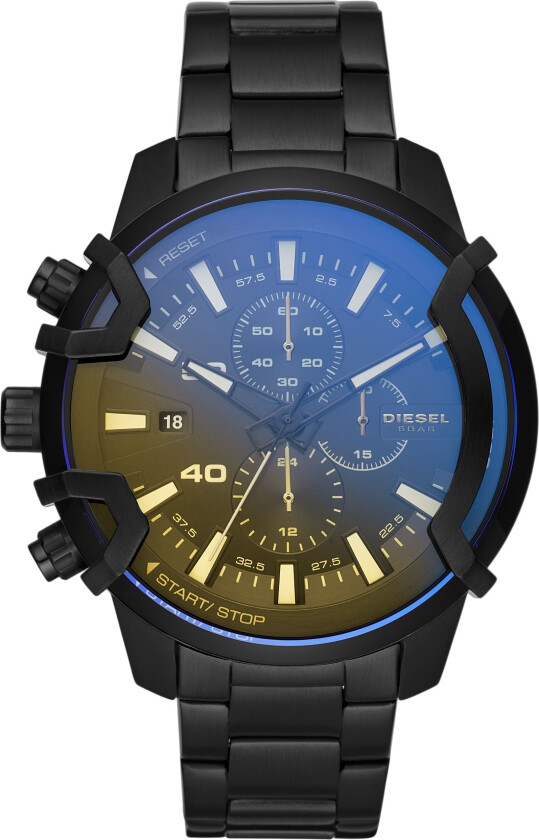 Herreklokke DZ4529 Griffed Flerfarget/Stål Ø48 mm