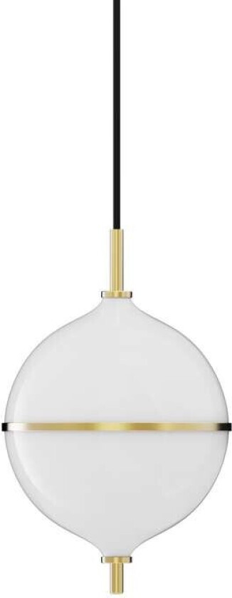 - Eternal Moonlight Pendel Medium Raw Brass/Opal/Black