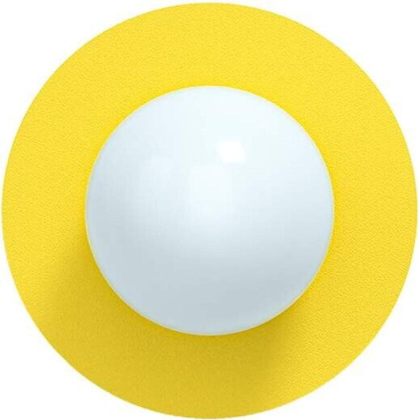 - Candy Big Circle 360 L Vegglampe Sunshine Yellow