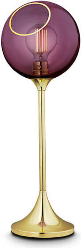 - Ballroom Bordlampe Purple Rain/Gold