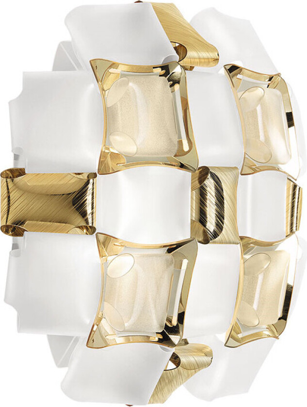 - Mida Applique Vegglampe White-Gold