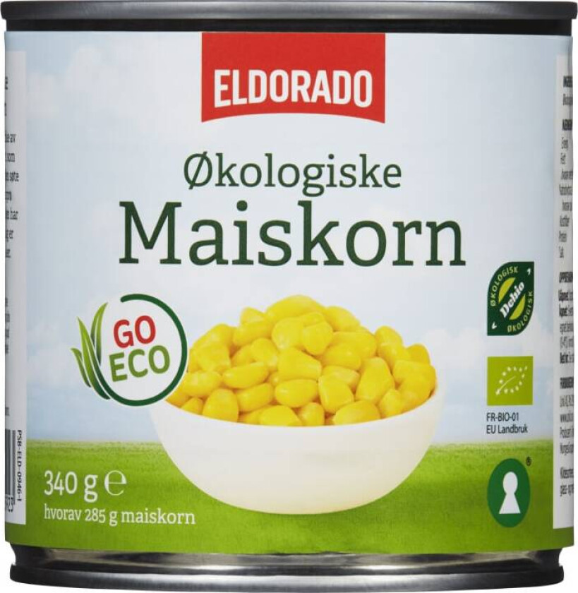 Maiskorn Økologisk 340g Go Eco