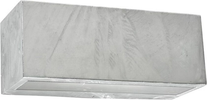 - Asker Utendørs Vegglampe Up/Down Galvanisert