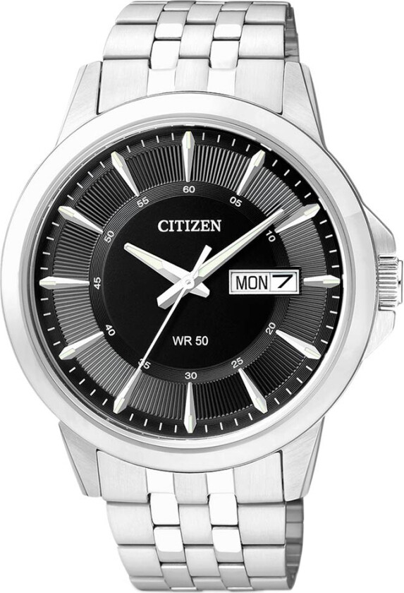 Herreklokke BF2011-51EE Dress Sort/Stål Ø41 mm