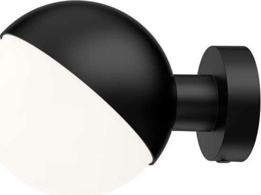 - VL Studio Vegglampe Ø150 Hardwired Black