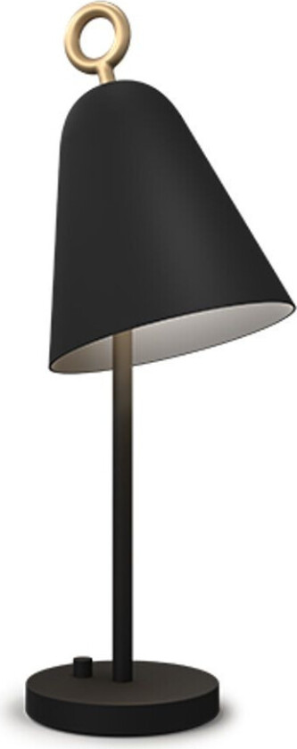 - Bella Bordlampe Mattt Svart