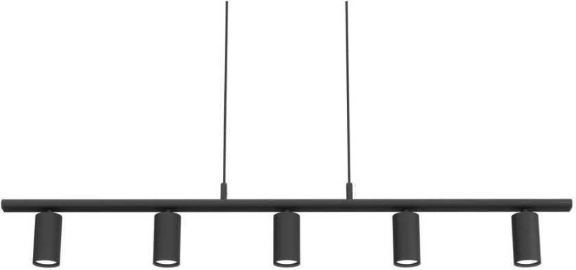 - Lucy 5 Pendel Matt Black