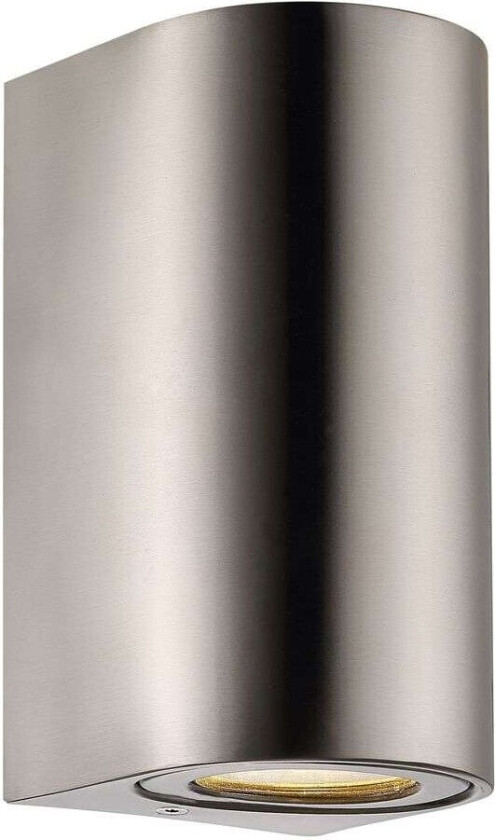 - Canto Maxi 2 Vegglampe Stainless Steel