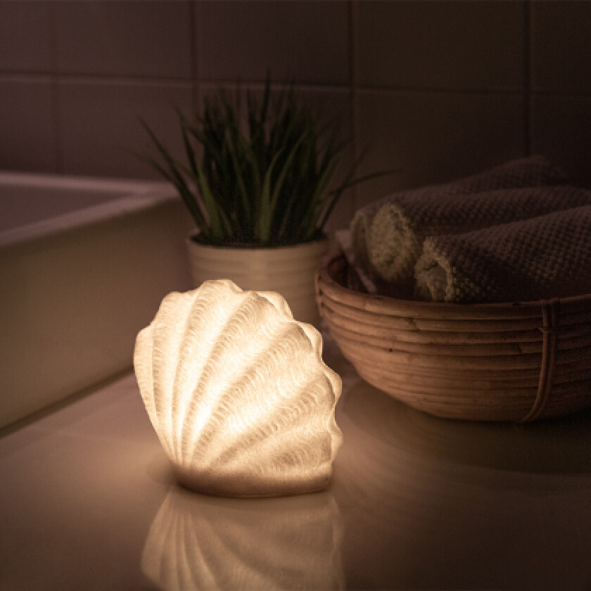 Dekorasjonsbelysning med timer, Skjell