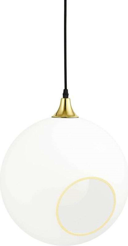 - Ballroom Pendel XL Snow White m/Gold Sokkel