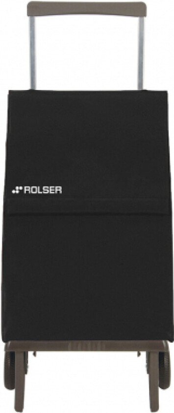 Sammenleggbar handlevogn Rolser, Svart
